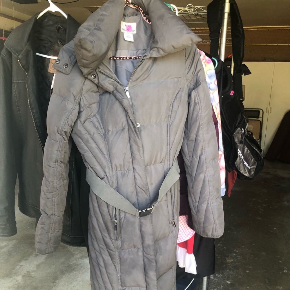 Worthington long down winter coat S